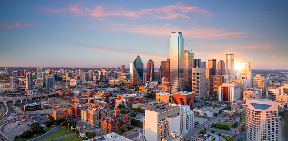 Dallas texas skyline